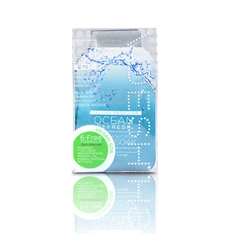 Voesh 4-in-1 Deluxe Pedicure - Ocean Refresh